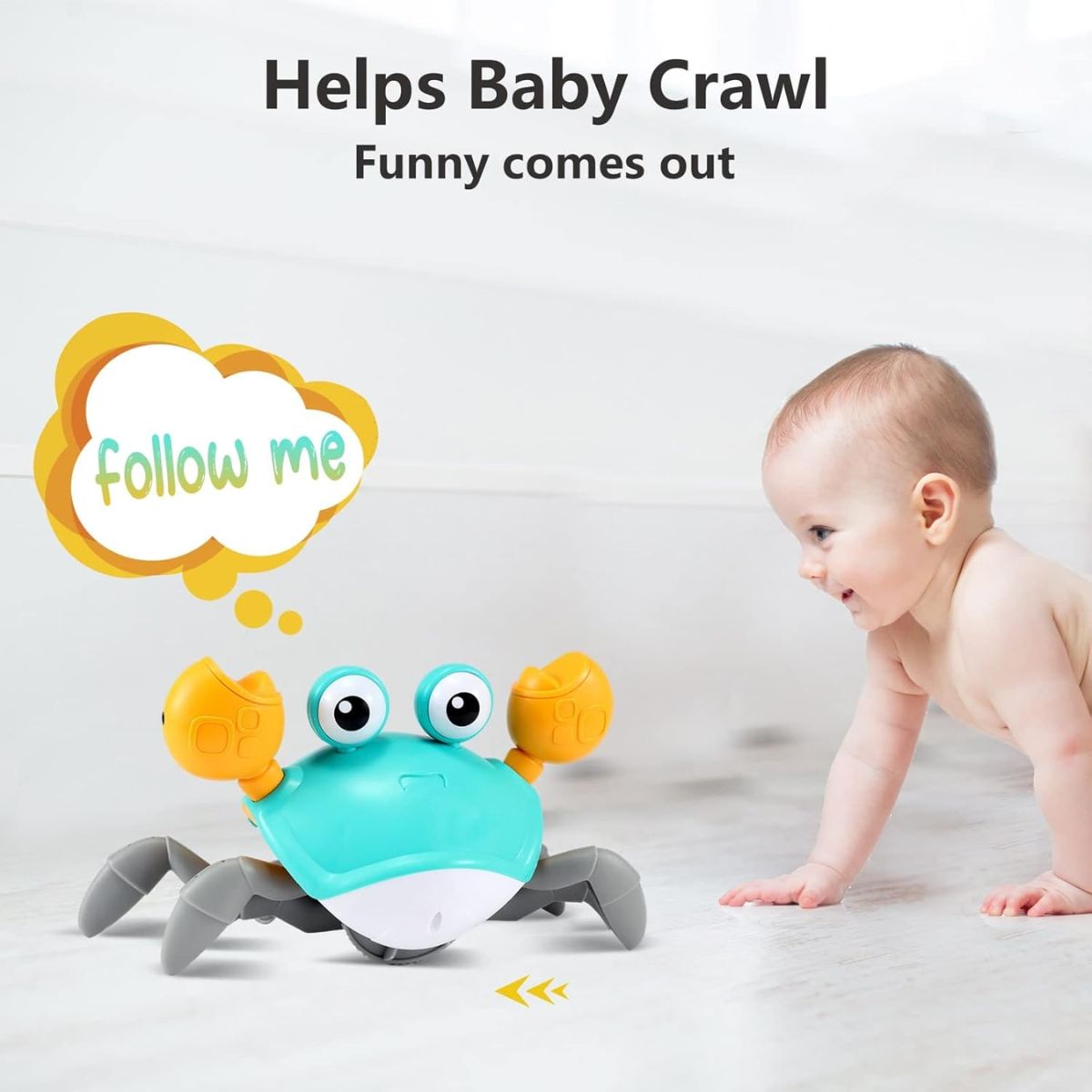 Encourages Crawling and Early Learning